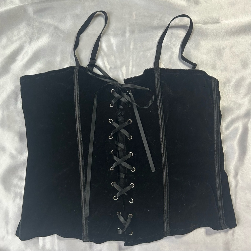 Velvet Kitten Corset Size Large